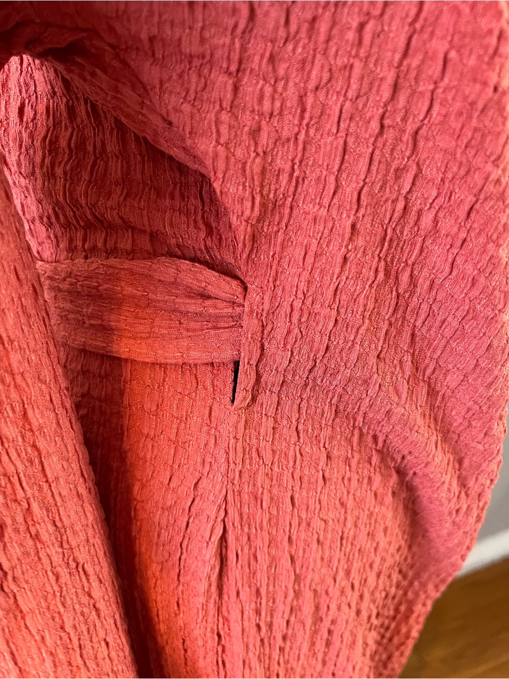 Anthropologie Waffle Wrap Dress - XL - Picture 5 of 8